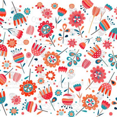 Spring Floral Design | Vector Illustration | Cre8iveSkill
