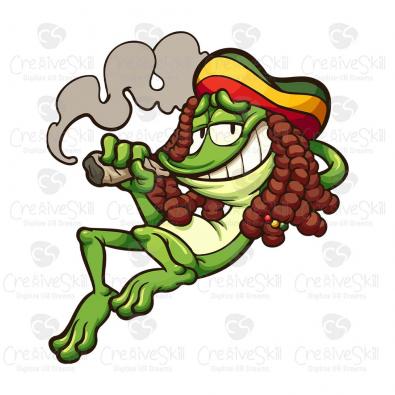 FROG-01 | Cartoon Vector Graphics | Cre8iveSkill