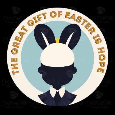 Great Gift Of Easter Vector Graphic Design | Cre8iveSkill