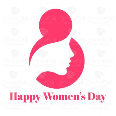 Happy Womens  Day Art