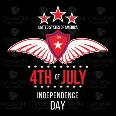 4th Of July Vector Art Graphics