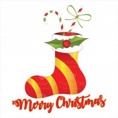 Christmas Socks Design | Vector Art & Graphics | Cre8iveSkill