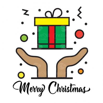 Merry Christmas Gifts | Vector Art & Graphics | Cre8iveSkill