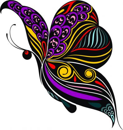 Butterfly Vector Graphic Design | Cre8iveSkill