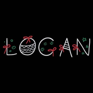 Logan Christmas Ribbon