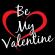 Be My Valentine  Vector Art