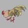 Embroidery Design Cute Rooster