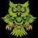Green Scary Owl Machine Embroidery Design | Cre8iveSkill