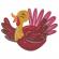 Embroidery Digitized Thanksgiving Turkey-Cre8iveSkill