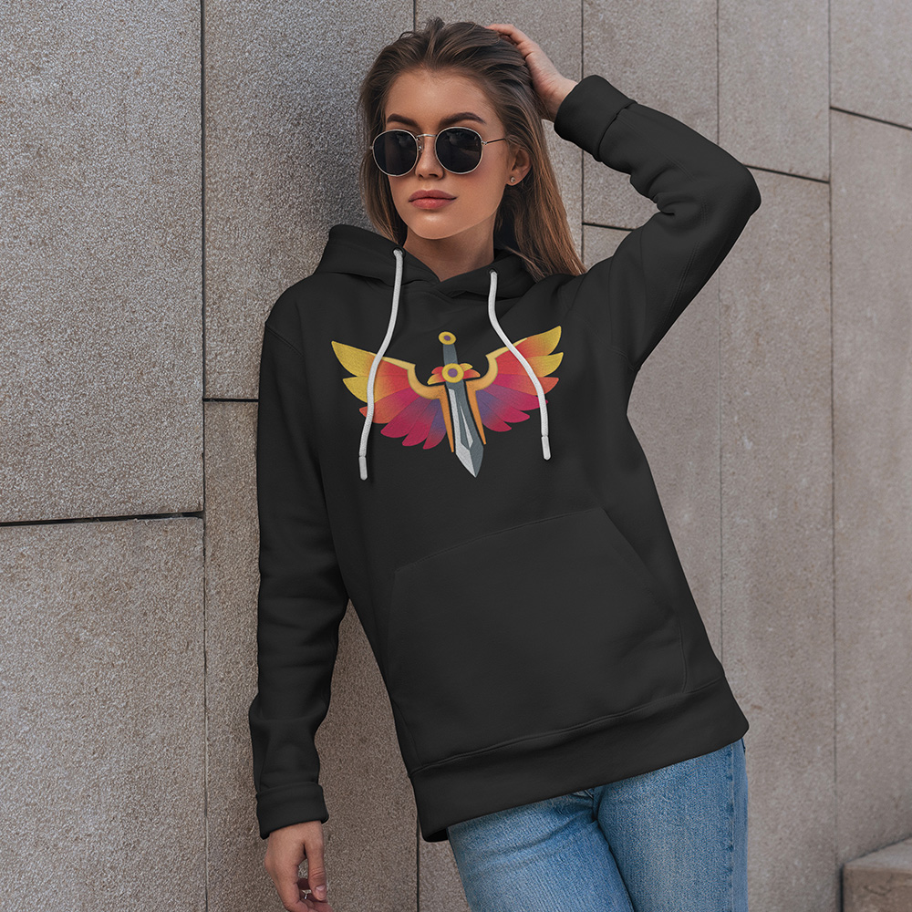 Sword With Wings Coloreel Embroidery Design Cre8iveSkill