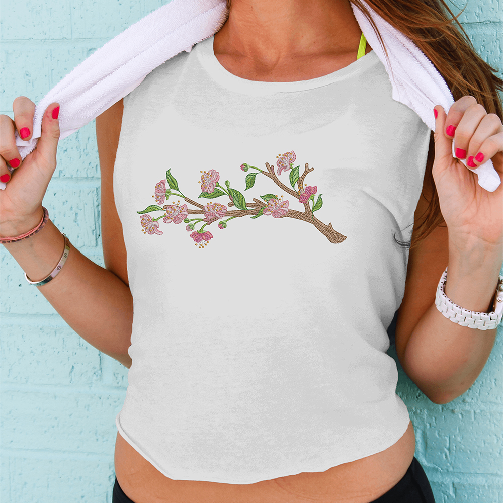 Blossom Embroidered Shirt