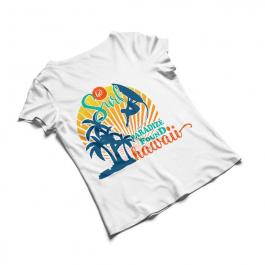 Hawaiian Ode To Tourism Vector Mock Up