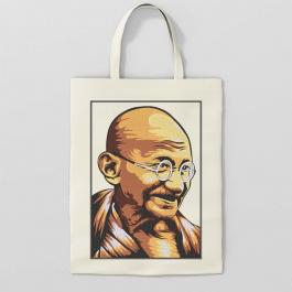 Gandhi Portrait Embroidery Design