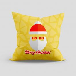 Santa claus vector cushion mock up