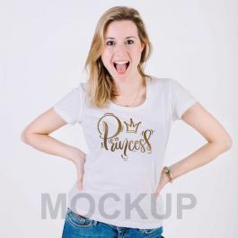 Vector Princess Typography T-shirt