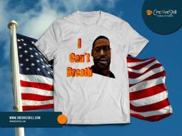 Cant Breath Vector T-shirt Graphic