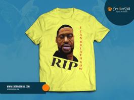 RIP Floyd Vector T Shirt Mockup Design