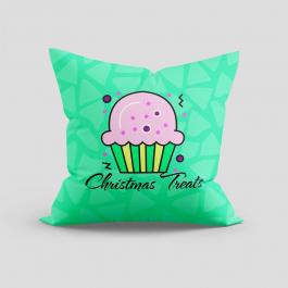 Vector christmas cupcake graphic