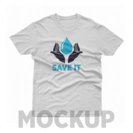 Save Water Vector Graphic