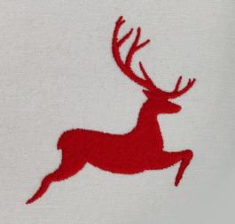 Reindeer Digitized Embroidery Design