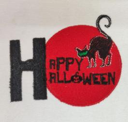 Halloween Embroidery Design