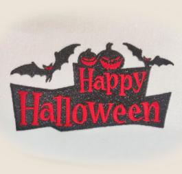 Happy Halloween Embroidery Design