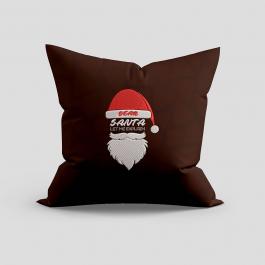 Embroidery Santa Cushion Mock Up