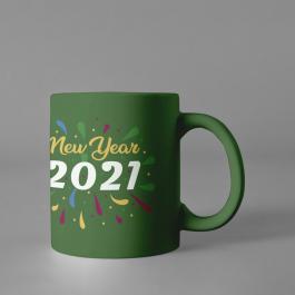 Wishing Happy New year Cup
