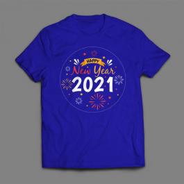 Happy New Year Vector T-shirt