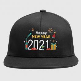 Embroidery design: Happy new year party Cap