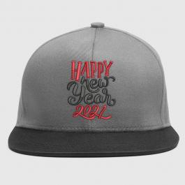 Digitized happy new year Cap