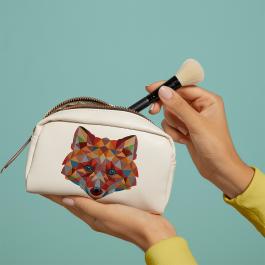 Color Fox Embroidery Design Bag