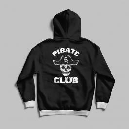 Pirate Club Vector Art Hoodies