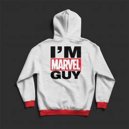 I'M Marvel Guy Hoodies Vector Art