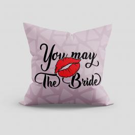 You May The Bride Cushion Vector Art Design