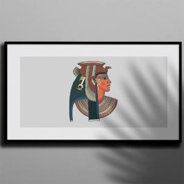 Embroidery Design: Ancient Egyptian Queen Photo Frame