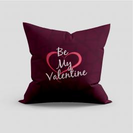 Embroidery Design: Be My Valentine Cushion Mock Up