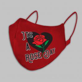 Vector Art Mask Mock Up : Happy Rose Day