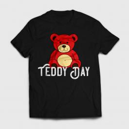 Vector Art : Happy Teddy Day T-shirt