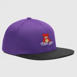 Embroidery Design: Teddy Day For Cap Mock Up