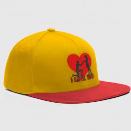 Embroidery Design : Cap Mock Up I Love You