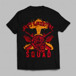 Vector Art : Anti Valentine Squad For T-shirt Mock Up