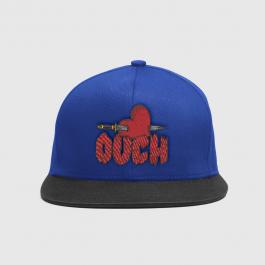 Embroidery Design: Anti-Valentine's Ouch Cap Mockups