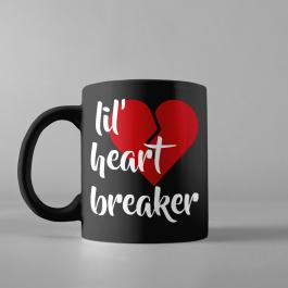 Cre8iveSkill's Vector Art Lil Heart Breaker Anti Valentine Cup