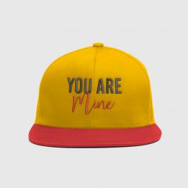 Cap Embroidery Design: You Are Mine