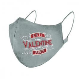 Embroidery Design: Anti-Valentine's Party For Mask Mock Up