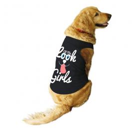 Vector Art: Look At Me Girls For Dog T-shirt