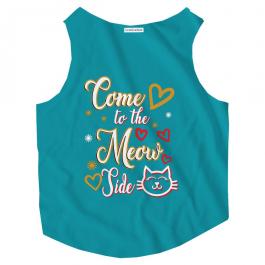 Vector Art: Cat Meow T-shirt