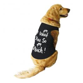 Vector Art: I Woof You So Much T-shirt