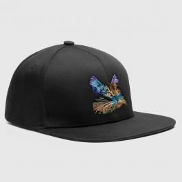 Embroidery Design Colorful Cat Cap Mock-up Design